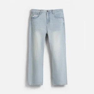 Quần Jean Che Khuyết Điểm DurableTex™ Dày Dặn Mặc Thoát Mồ Hôi The Original 038 Màu Xanh Dương Dáng Rộng