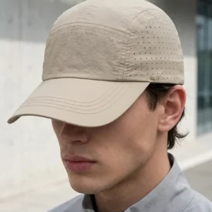 Nón Dad Hat Dù Lỗ Lazer Thoáng Khí NB 012 Be