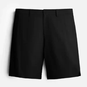 Quần Đùi Kaki AirDry™ Sợi Rayon Mướt Da The No Style 219 Màu Đen Dáng Rộng Rãi F4
