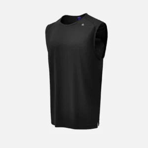 Áo Thun 3 Lỗ Thể Thao FlexFit™ Vải Tản Nhiệt The Trainer 010 Màu Đen Dáng Ôm Vừa F2